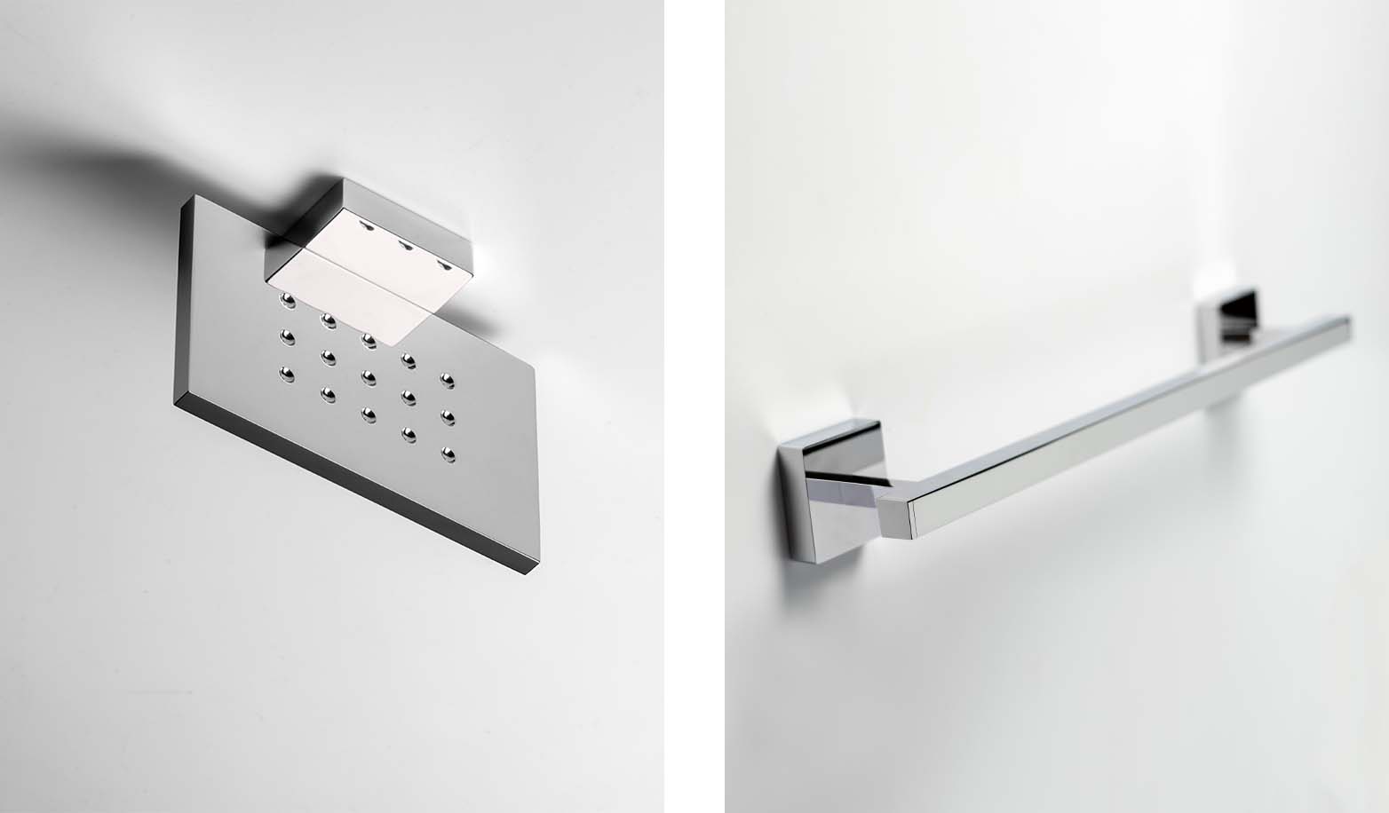 Accesorios de baño de diseño: el set a juego con la grifería